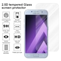 Miniatyrbild 4 av 4: Cadorabo härdat glas Samsung Galaxy A3 2017 (7) Skärmskydd Härdat skydd för display TRANSPARENT Transparent