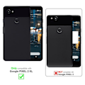 Miniatyrbild 2 av 4: Skyddsfodral för Google PIXEL 2 XL Fodral i RÖD ÄPPLE Plånboksfodral Wallet Röd