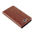 Miniatyrbild 4 av 4: Cadorabo Fodral Samsung Galaxy S3 / S3 NEO BRUNT MEDIUM Osynlig magnetisk STÄNGNING Fodral Fodral Stöder Stand Card Slot