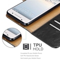 Miniatyrbild 4 av 4: Coque för HTC ONE A9 i JET BLACK Skyddsskydd med stödfunktion Svart