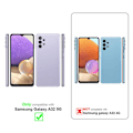 Miniatyrbild 2 av 4: Fodral för Samsung Galaxy A32 5G Fodral i GUL Flexibelt TPU silikonskydd med hållare och stativfunktion Gul