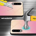 Miniatyrbild 3 av 4: Cadorabo Fodral för Huawei P30 i GUL - ROSA Skyddsfodral Tvåfärgat härdat glas silikon TPU Gul, Rosa