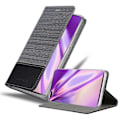 Miniatyrbild 1 av 4: Coque - CADORABO - NOVA 7 PRO 5G - Syntetiskt läder - Magnetstängning - Kortfack Mörkgrå