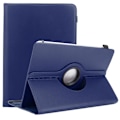 Miniatyrbild 1 av 4: Skyddsfodral för Asus ZenPad S (8.0 tum) Fodral i MÖRKBLAU Hölje Fodral Skydd 360 grader konstläder Plånbok Wallet Blå