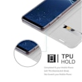 Miniatyrbild 2 av 4: Samsung Galaxy S8 PLUS Fodral i CLASSY SILVER från Cadorabo (MATTE METALLIC Design) Fullt skyddsfodral med flipskydd Pengar