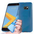 Miniatyrbild 1 av 4: HTC 10 Fodral CELESTIAL BLUE Cadorabo DESIGN S Gel TPU Silikonskydd Fodral Skydd Ultra Slim Bumper Himmelsk blå