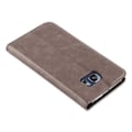 Miniatyrbild 4 av 4: Samsung Galaxy S6 EDGE Fodral i KAFFEBRUN från Cadorabo (INVISIBLE MAGNETIC CLASP Design) Fullt skyddsfodral med