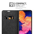 Miniatyrbild 3 av 4: Cadorabo Fodral för Samsung Galaxy A10 i KAFFEBRUNT