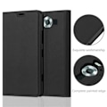 Miniatyrbild 2 av 4: Nokia Lumia 950 Fodral i NIGHT BLACK från Cadorabo (INVISIBLE MAGNETIC CLOSURE Design) Helt skyddande fodral med flipskydd