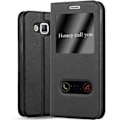 Miniatyrbild 1 av 4: Cadorabo Fodral Samsung Galaxy J5 2015 (5) BLACK COMET VIEW Magnetisk skyddsfodral Fodral stöder stativ och fönster