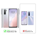 Miniatyrbild 2 av 4: Härdat glas skyddsfilm för Huawei Nova 7 Se - CADORABO - Reptålig - Genomskinlig