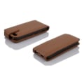 Miniatyrbild 3 av 4: Cadorabo Fodral till Apple iPhone 5C i Brun - Flip