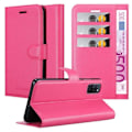Miniatyrbild 1 av 4: Etui för Oppo A92 - CADORABO - SOCKERROSA - Syntetläder - Magnetisk stängning - Ställfunktion GODISROSA