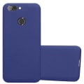 Miniatyrbild 1 av 4: Coque - CADORABO - ZTE Blade V9 - Silikon TPU - Stötskydd - Tunn och Lätt Design Frost Blå Mörk