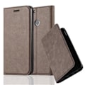Miniatyrbild 1 av 4: Huawei NOVA Fodral i COFFEE BROWN av Cadorabo (INVISIBLE MAGNETIC CLOSURE Design) Helt skyddsfodral med flip flik