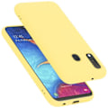 Miniatyrbild 1 av 4: Coque - CADORABO - Samsung Galaxy A10e / A20e - Silikon TPU - Gul - Chockskydd Gul