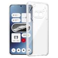 Transparent stötsäker silikonfodral för Nothing Phone 2a / 2a Plus Vit