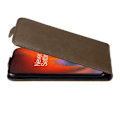 Miniatyrbild 3 av 4: Coque för OnePlus Nord 2 5G - CADORABO - Kaffe Brun - Flip Etui Magnetisk - Hållbart Skydd - Syntetisk Läder kaffe brunt