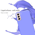 Miniatyrbild 3 av 4: Fodral till Samsung Galaxy S22 PLUS Skal i LIQUID LIGHT LILA Fodral Skydd i silikon TPU mobiltelefon Ljuslila