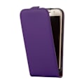 Miniatyrbild 1 av 4: Cadorabo Flip-fodral för Samsung Galaxy A3 2017 (7) DESIGN STIL Etui Hölster i Slät Konstläder ORKIDÉ VIOLETT