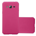 Miniatyrbild 1 av 4: Coque - CADORABO - Samsung Galaxy J3 / J3 DUOS 2016 - Hårt skydd - Matt design - Färg Rosa Rosa