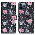 Miniatyrbild 1 av 4: Coque - CADORABO - iPhone 12 PRO MAX - Grue & Fleurs No. 9 - Magnetisk stängning - Ställfunktion Grue & Fleurs Nr. 9
