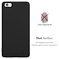 Miniatyrbild 3 av 4: Coque - CADORABO - Huawei P8 LITE 2015 - Silikon TPU - Godis Svart - Stötskydd Candy Black