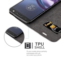 Miniatyrbild 3 av 4: Motorola MOTO Z2 Fodral i KAFFEBRUN från Cadorabo (INVISIBLE MAGNETIC CLOSURE Design) Helt skyddsfodral med flip flik