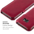 Miniatyrbild 2 av 4: Coque HTC ONE M10 - CADORABO - RÖD PASSION - Simil läder - Heltäckande skydd - 360° stöd ROUGE PASSION