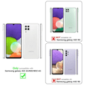 Miniatyrbild 2 av 4: Coque - CADORABO - Galaxy A22 4G / M22 / M32 4G - Silikon TPU - Gul - Stöttålig skydd Gul