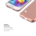 Miniatyrbild 2 av 4: Samsung Galaxy S5 - S5 NEO-fodral i METALLIC ROSE GOLD från Cadorabo (METALLIC MATT Design) Ultramjukt silikongel TPU-fodral
