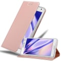 Miniatyrbild 1 av 4: Cadorabo Fodral till Samsung Galaxy A7 2015 i CLASSY ROSÉ GULD