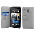 Miniatyrbild 1 av 3: HTC ONE M4 MINI Fodral - CADORABO - Fodral i konstläder - 360° flik - Integrerat skydd - Vit Vit