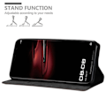 Miniatyrbild 2 av 4: Coque - CADORABO - Huawei MATE RS - Kaffebrun - Magnetisk stängning - Ställfunktion kaffe brunt