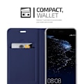Miniatyrbild 3 av 4: Cadorabo Fodral till Huawei P10 i KLASSIG MÖRKBLÅT