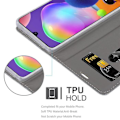 Miniatyrbild 4 av 4: Fodral för Samsung Galaxy A31 - CADORABO - Ljust Gråbrun - Syntetläder - Magnetstängning - Bokstil LJUSGRÅ BRUN