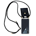 Miniatyrbild 1 av 4: Coque Collier för Apple iPhone XS MAX Fodral i SVART Modehalsband Fodral i silikon justerbart Svart