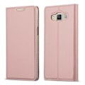 Miniatyrbild 1 av 4: Samsung Galaxy A5 2015 (5) Fodral i CLASSY ROSE GOLD från Cadorabo (MATT METALLIC Design) Helt skyddsfodral med flipskydd