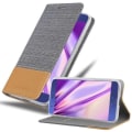 Miniatyrbild 1 av 4: Cadorabo Fodral till Xiaomi Mi 6 i LJUSGRÅBRUNT