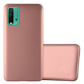 Miniatyrbild 1 av 4: Coque - CADORABO - Xiaomi RedMi 9T / POCO M3 - Skydd i silikon TPU - Tunn design - Matt roséguld Rose guld