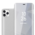 Miniatyrbild 1 av 4: Coque - CADORABO - iPhone 11 PRO MAX - Clear View - Silver - 360 graders skydd Pengar