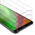 Miniatyrbild 1 av 4: Skyddsglas för LG K40 - CADORABO - Paket med 3 - Hög transparens - Reptålig - 0,3 mm Transparent