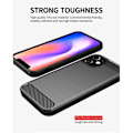 Miniatyrbild 4 av 4: Coque - CADORABO - iPhone 12 MINI - Silikon TPU - Borstad design - Stötskydd Svart