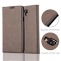 Miniatyrbild 2 av 4: Samsung Galaxy NOTE 3 NEO Fodral i KAFFEBRUN från Cadorabo (INVISIBLE MAGNETIC CLOSURE Design) Helt skyddsfodral med