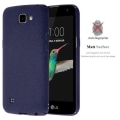 Miniatyrbild 4 av 4: Coque - CADORABO - LG K4 2016 - Hårdt Beskyttelse - Mat Design - Farve Blå Blå