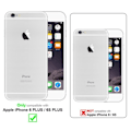 Miniatyrbild 2 av 4: Cadorabo Fodral för Apple iPhone 6 PLUS / 6S PLUS i LIQUID Svart skydd Skydd Flexibelt TPU silikonfodral Svart