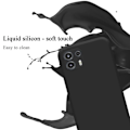 Miniatyrbild 3 av 4: Coque för Motorola EDGE 20 LITE / FUSION Housse i LIQUID BLACK Etui Case Cover Skydd i silikon TPU mobiltelefon Svart