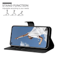 Miniatyrbild 2 av 4: Coque - Cadorabo - Oppo A52 - Simili-läder - Ställningsfunktion - Kortfack Svart