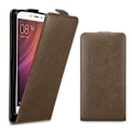 Miniatyrbild 1 av 4: Etui - CADORABO - Xiaomi RedMi NOTE 4 - Kaffeebrun - Syntetiskt läder - Magnetisk stängning kaffe brunt