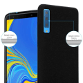 Miniatyrbild 3 av 4: Telefonfodral - CADORABO - Samsung Galaxy A9 2018 - Silikon TPU - Tunn skydd - Frost Svart Frost Svart